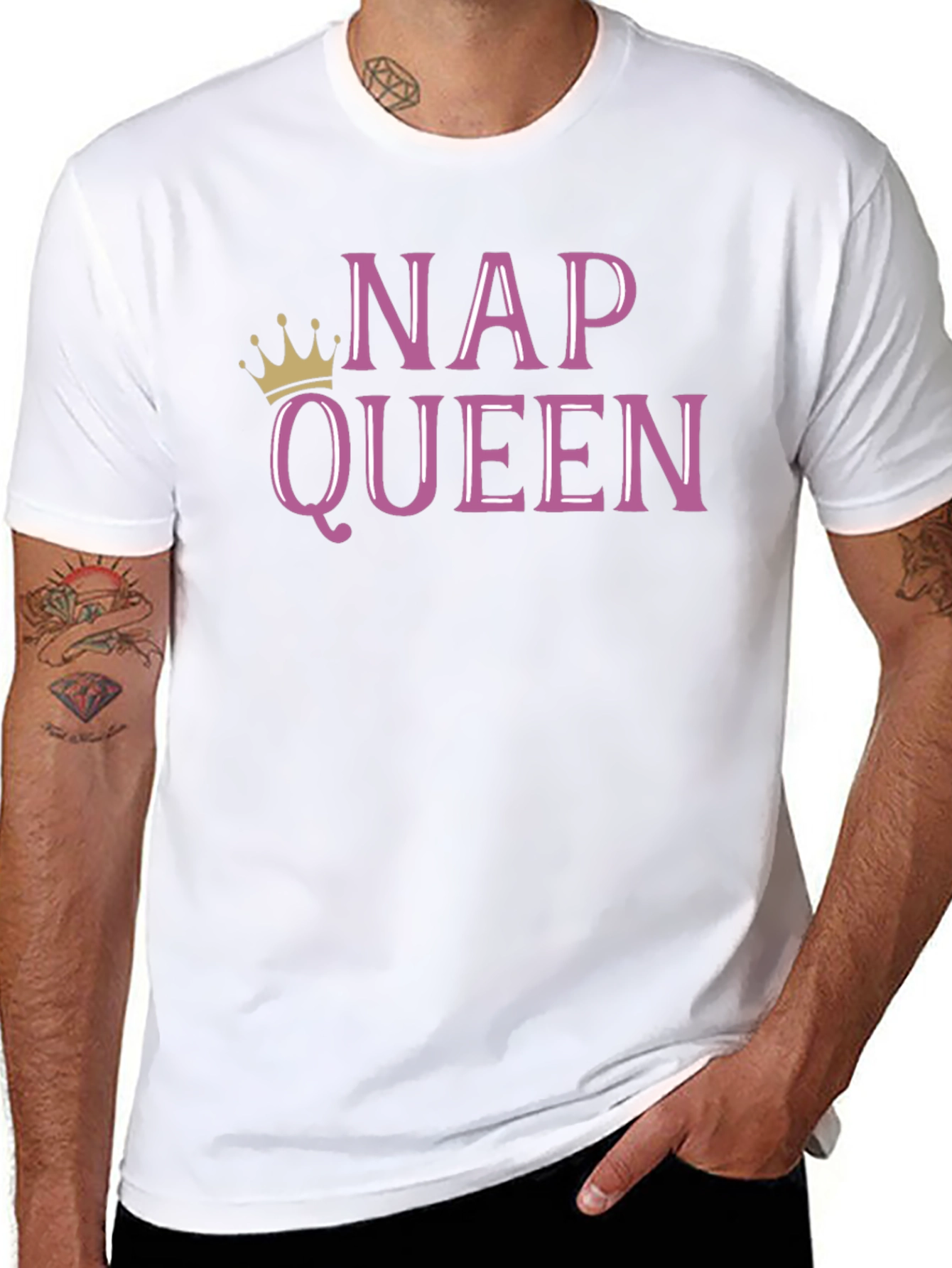 Nap Queen Graphic Tee - Comfortable Relaxed Fit