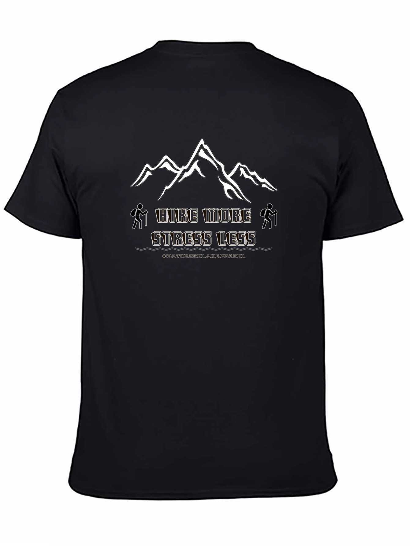 Hike More Stress Less Graphic Tee