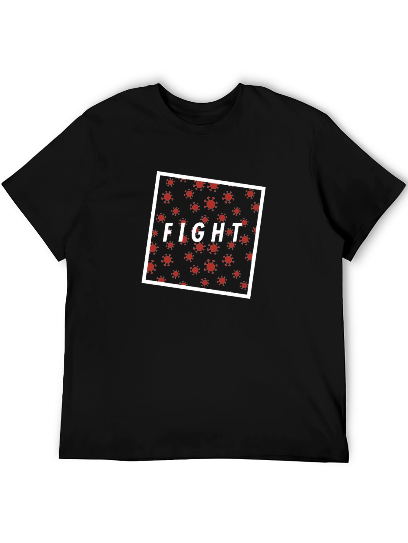 Fight the Virus Black T-Shirt