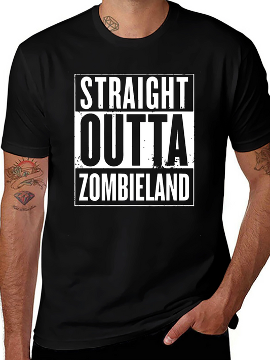 Straight Outta Zombieland Graphic T-Shirt