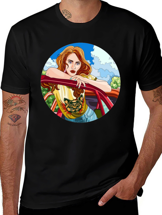 Cartoon Girl T-Shirt: Edgy Stylish & Unique