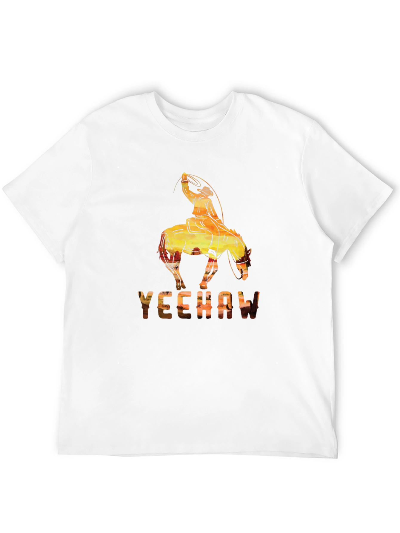Yeehaw Cowboy Graphic T-Shirt