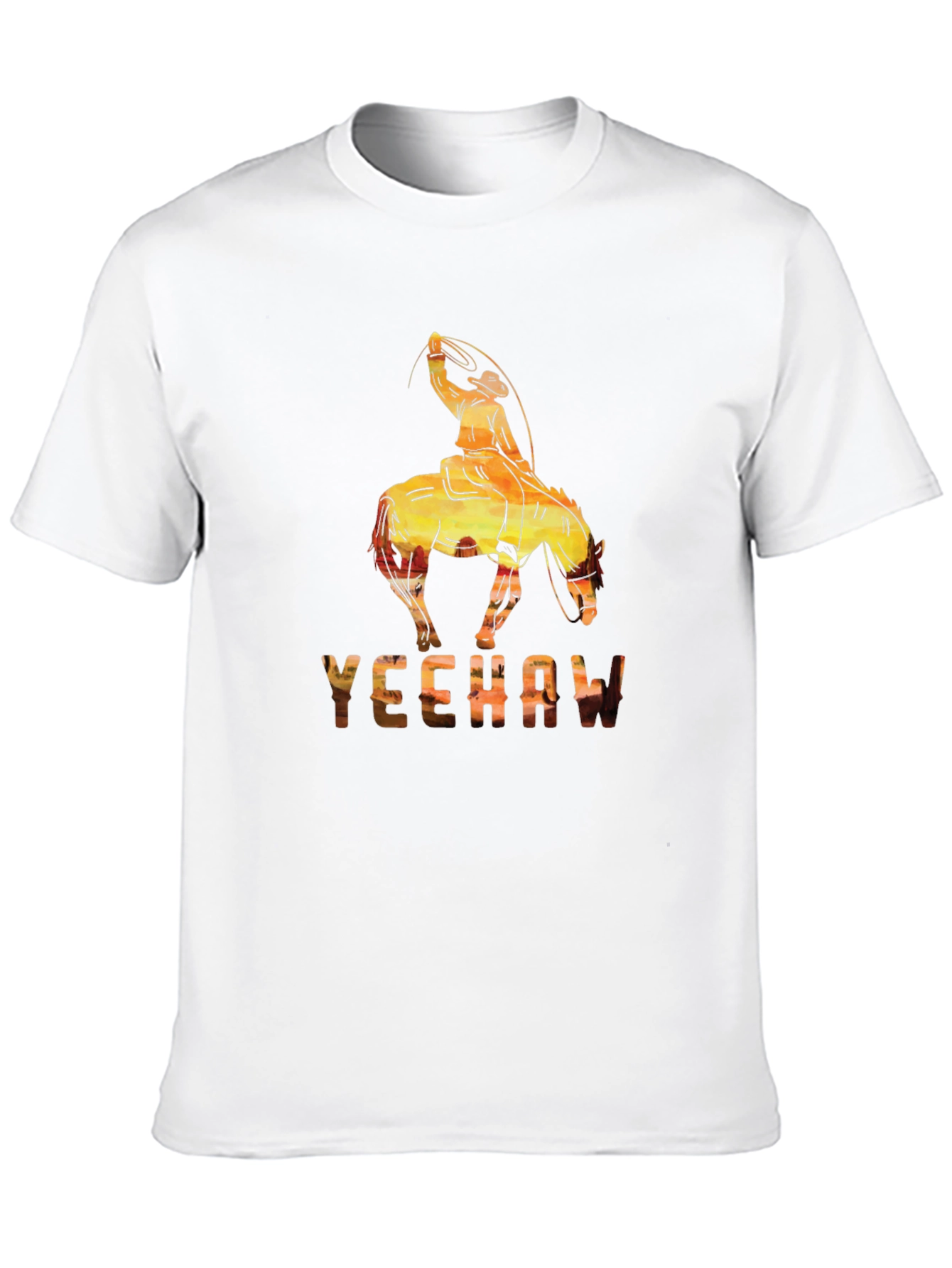 Yeehaw Cowboy Graphic T-Shirt