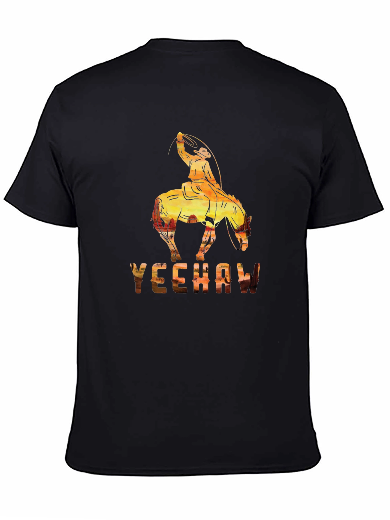 Yeehaw Cowboy Graphic T-Shirt