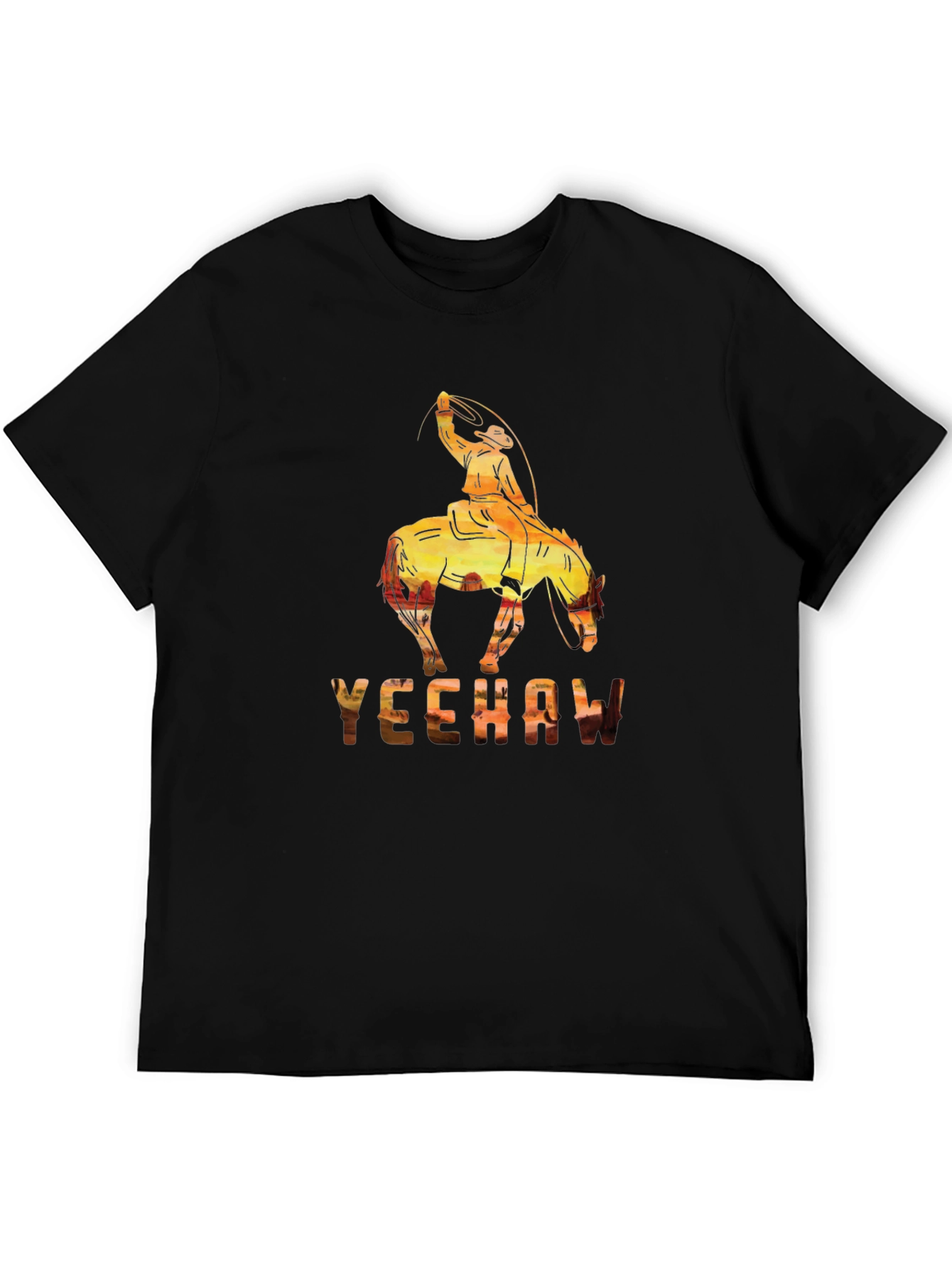 Yeehaw Cowboy Graphic T-Shirt