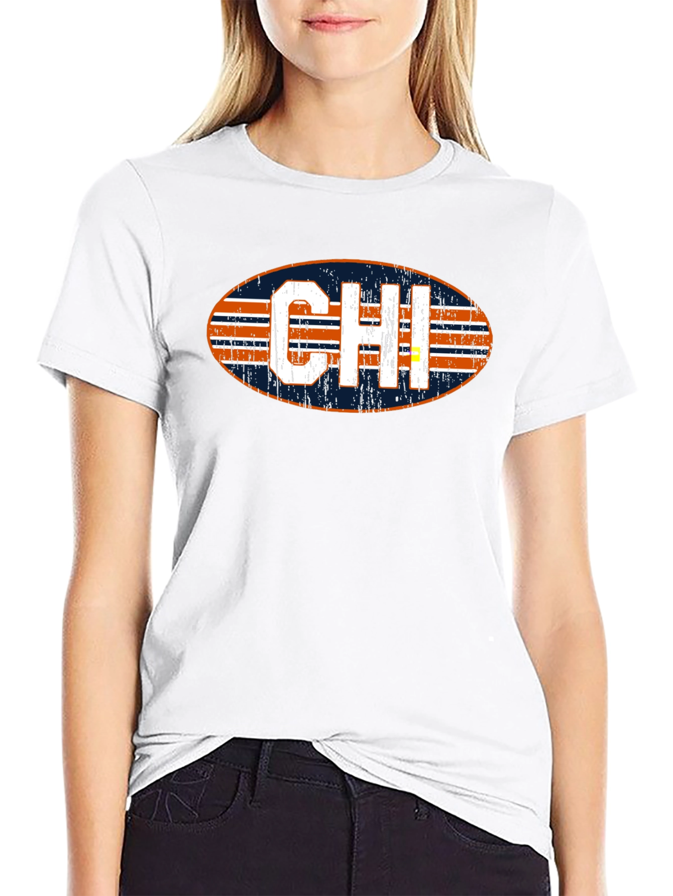 Chicago Football Graphic T-Shirt