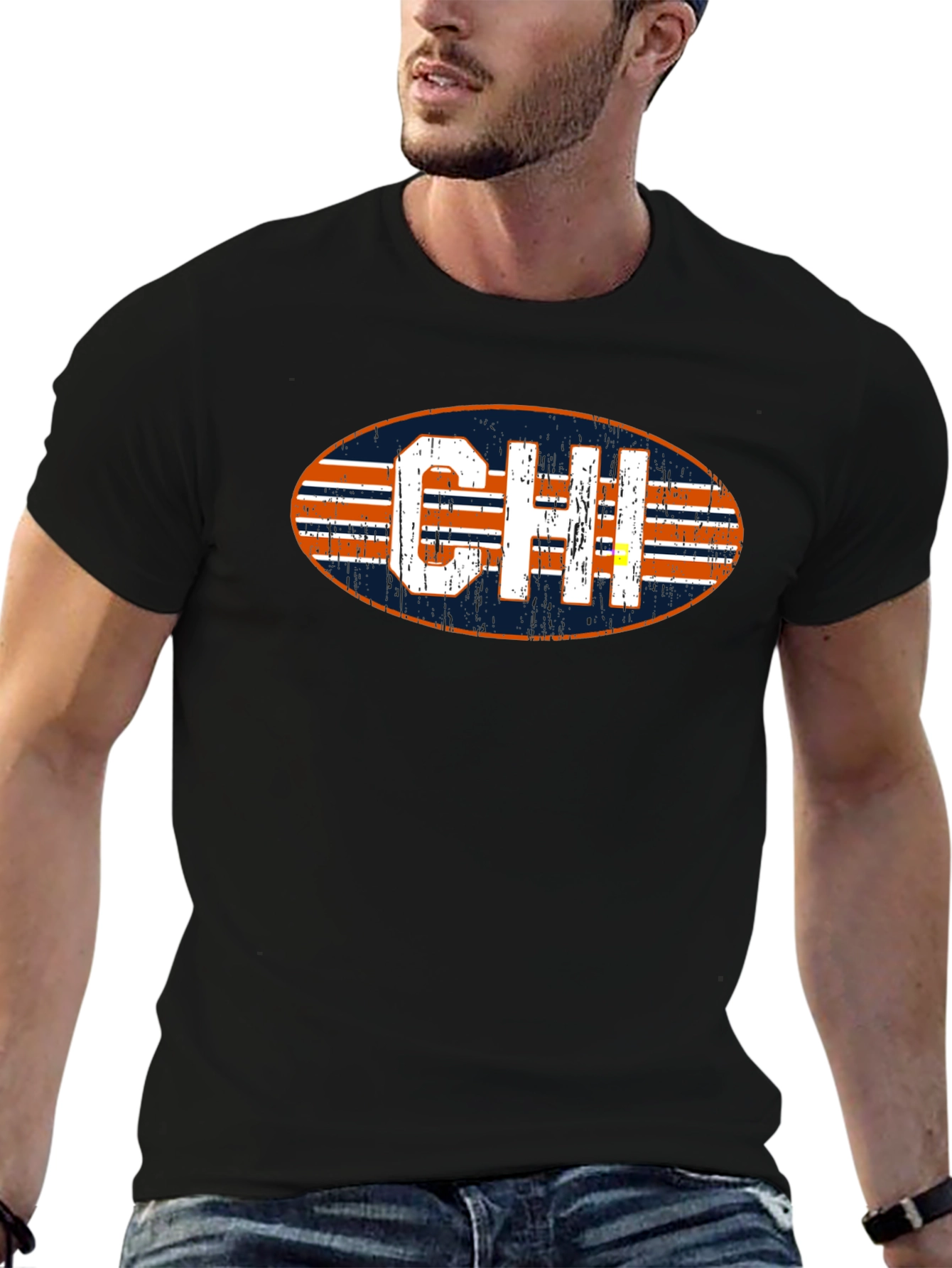 Chicago Football Graphic T-Shirt