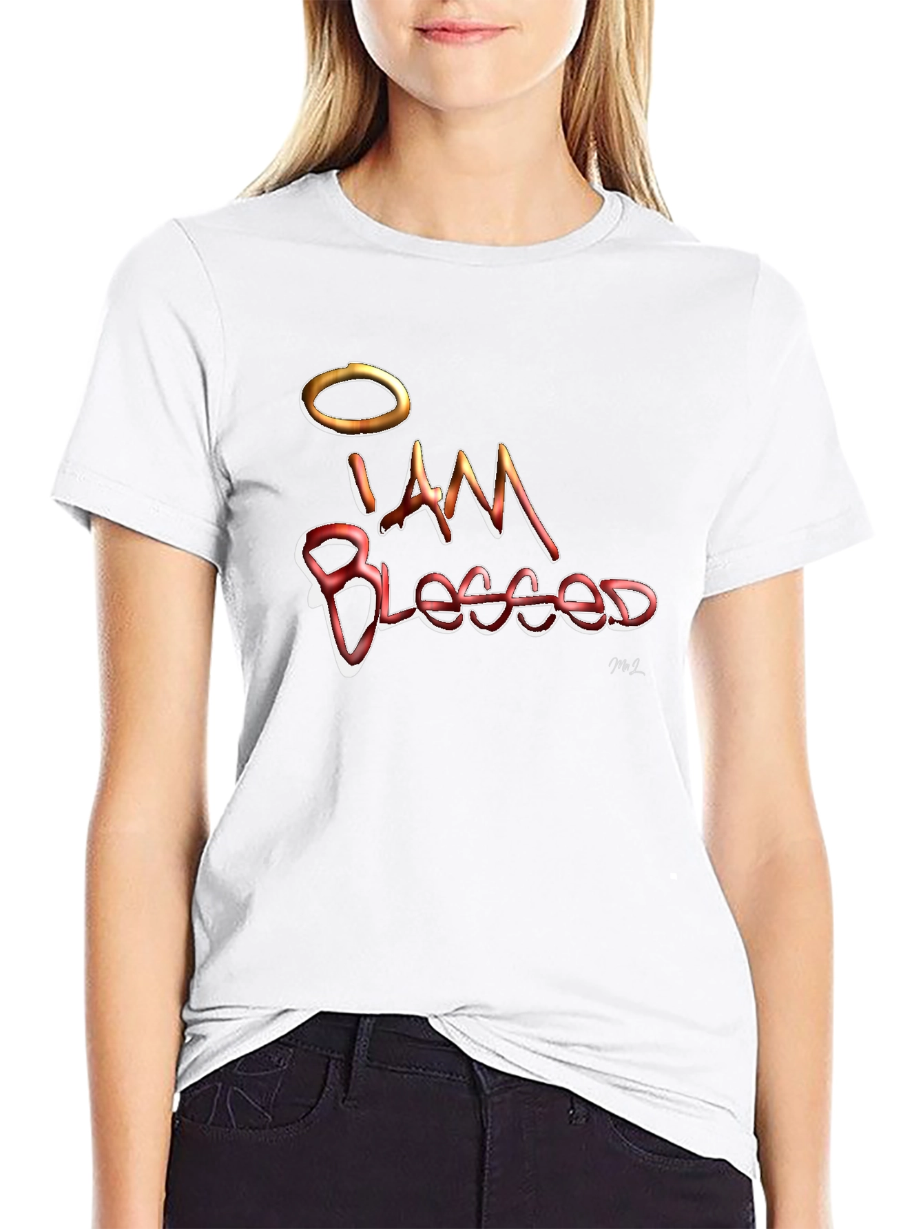 I am Blessed Graphic Tee - Stylish Religious T-Shirt