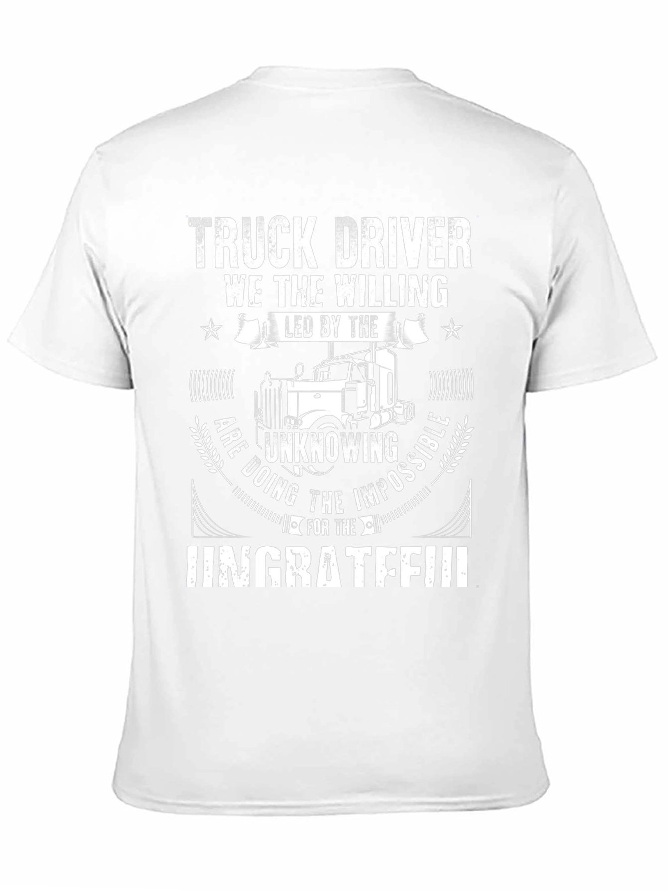 Truck Driver Graphic Tee - Ungrateful