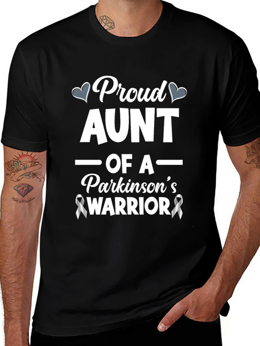 Proud Aunt of a Parkinsons Warrior T-Shirt
