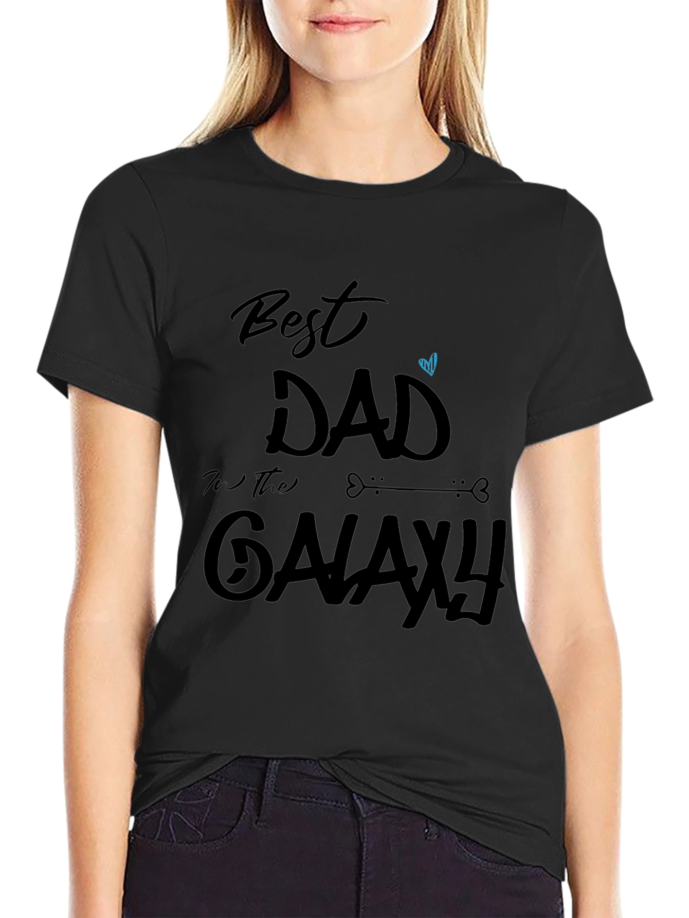 Best Dad in the Galaxy Mens T-Shirt