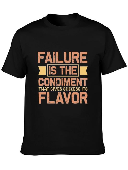 Inspirational Failure Condiment Graphic T-Shirt