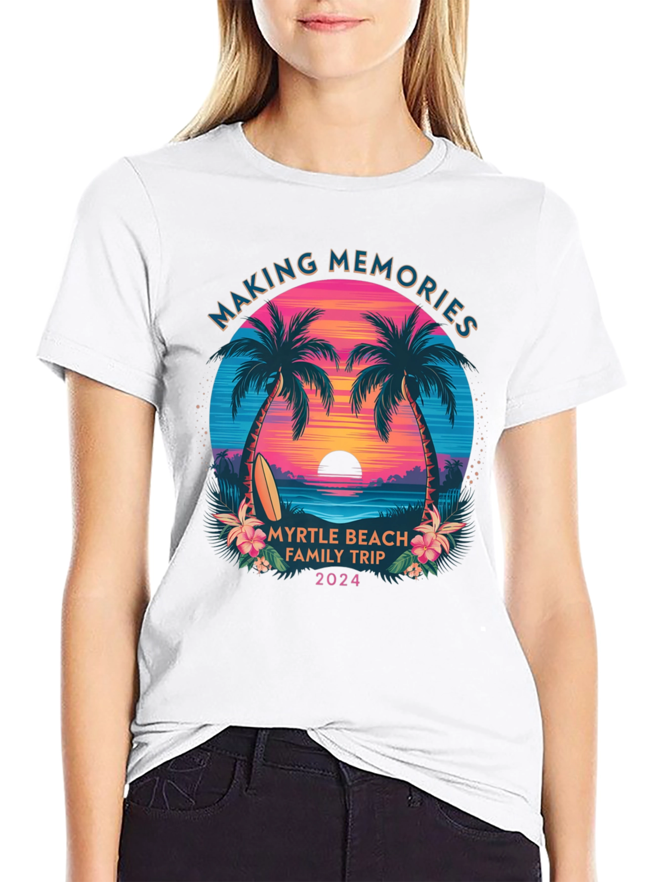 Myrtle Beach Family Trip 2024 T-Shirt