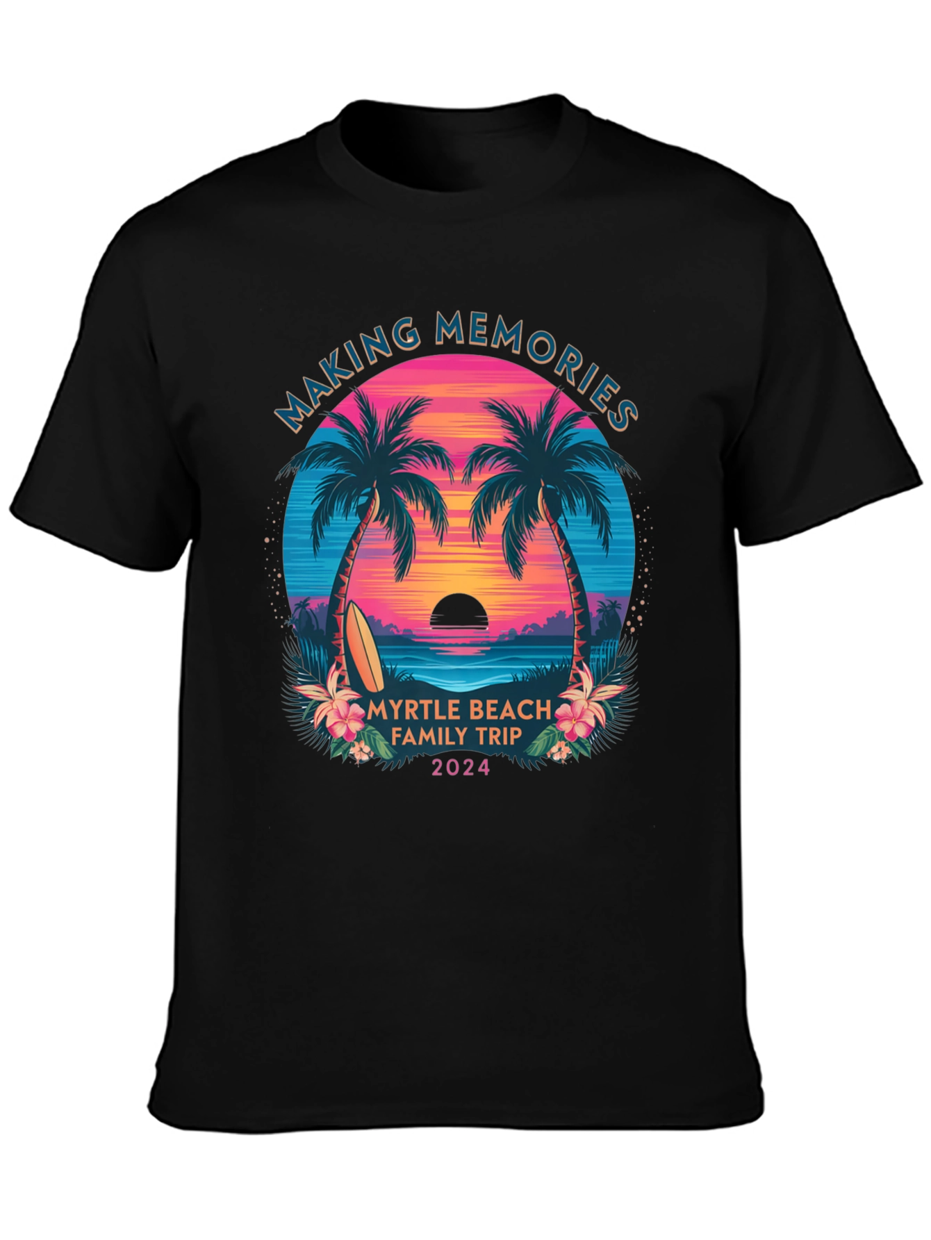 Myrtle Beach Family Trip 2024 T-Shirt