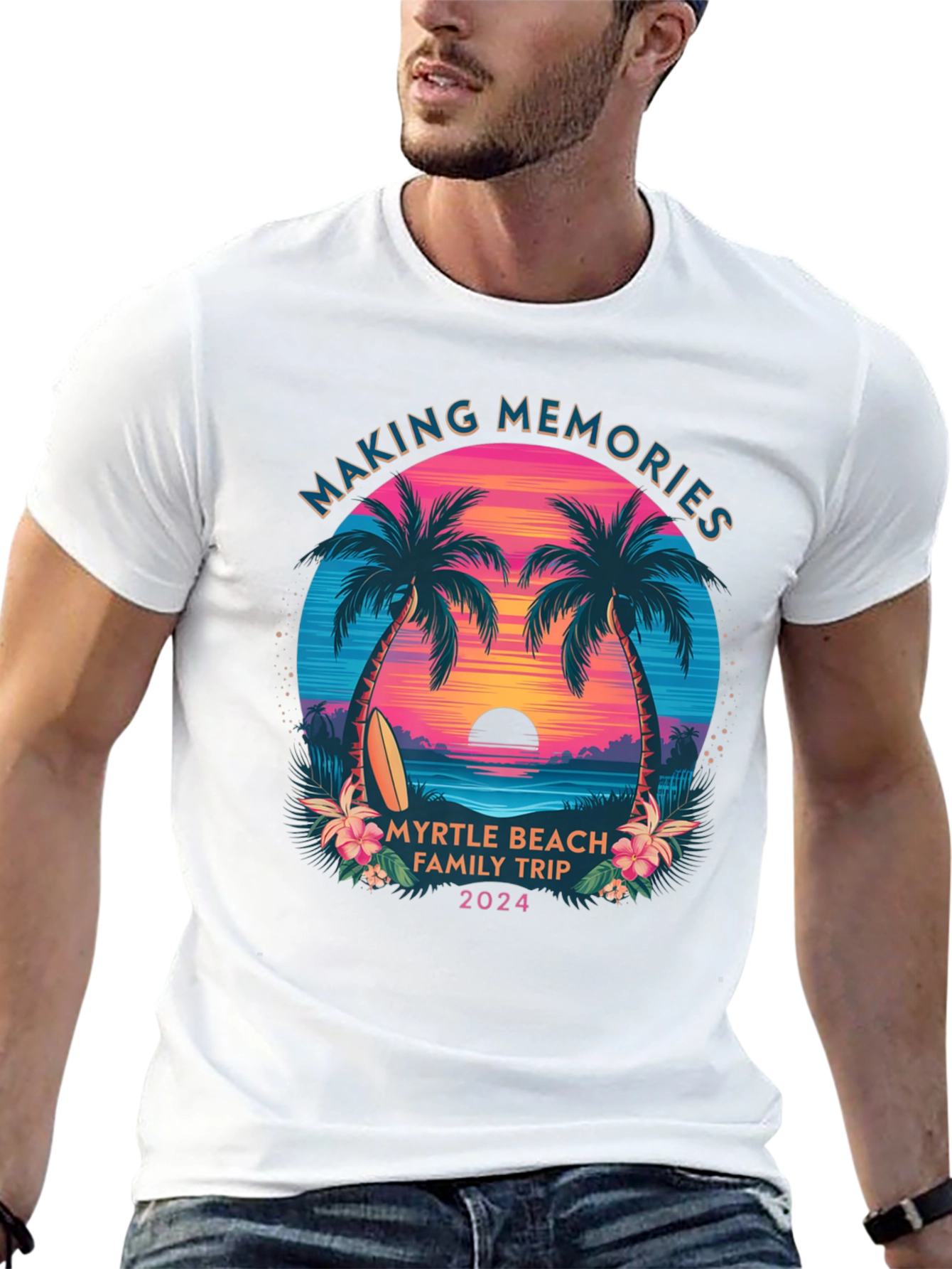 Myrtle Beach Family Trip 2024 T-Shirt