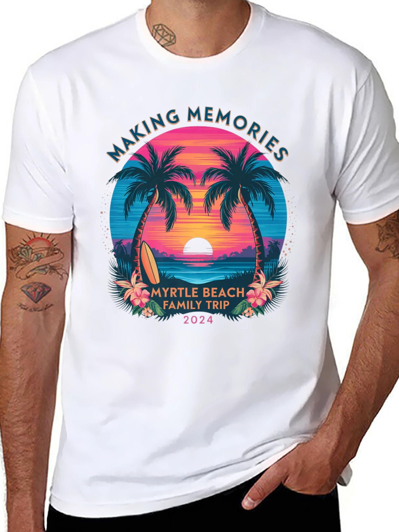 Myrtle Beach Family Trip 2024 T-Shirt