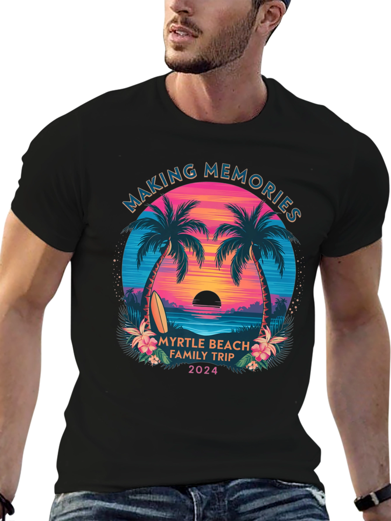 Myrtle Beach Family Trip 2024 T-Shirt