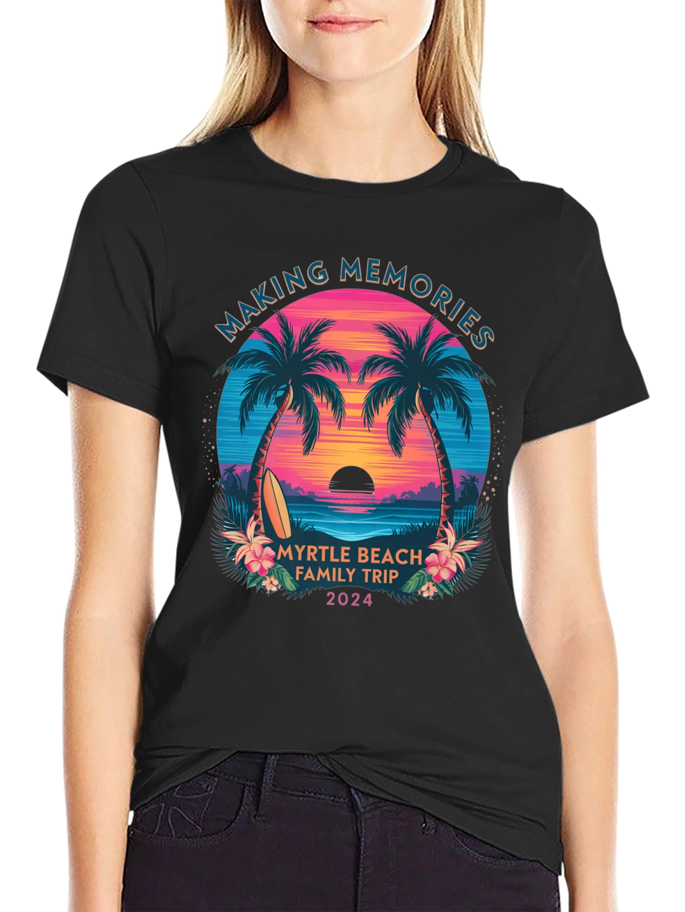 Myrtle Beach Family Trip 2024 T-Shirt