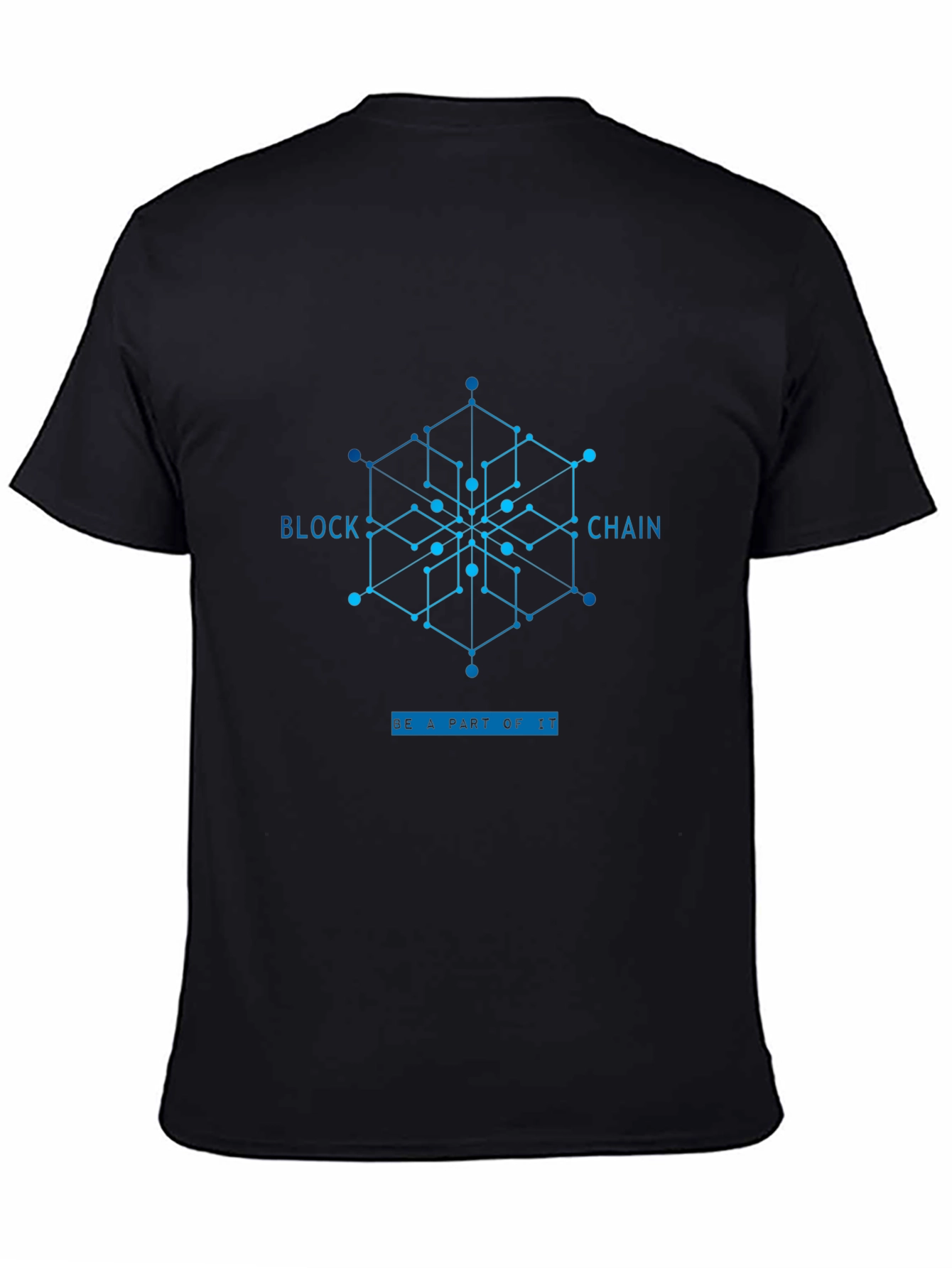 Blockchain Graphic Tee - Be a Part of It