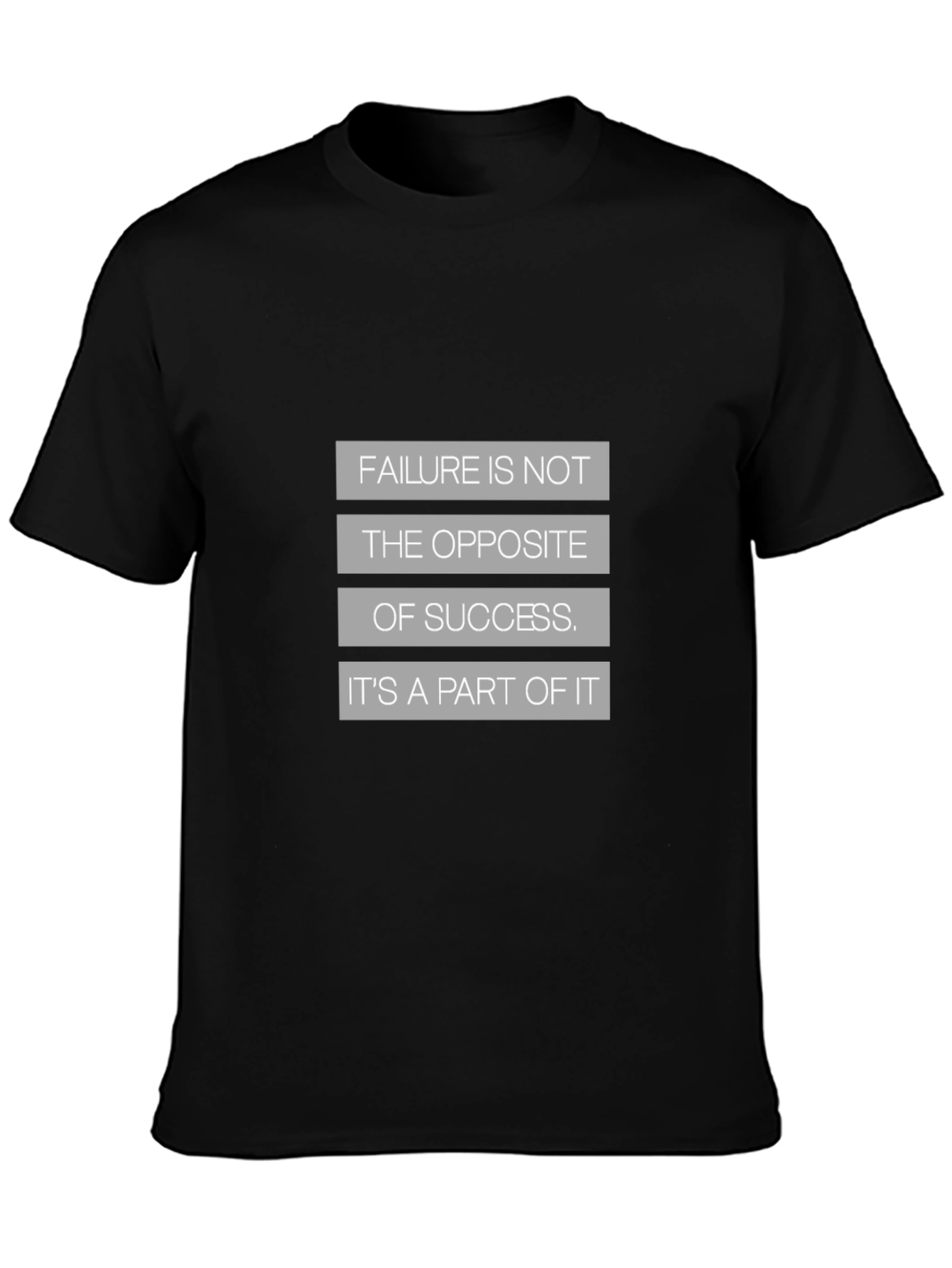 Inspirational Quote T-Shirt - Failure is Part of Success