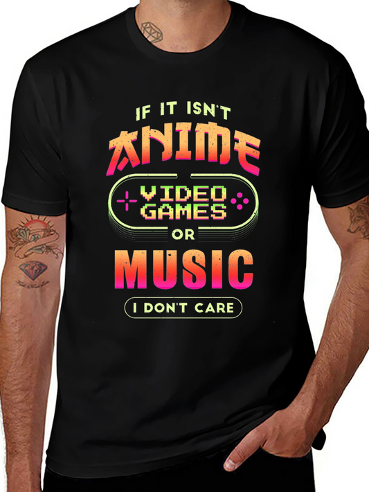 Anime Music Video Games T-Shirt