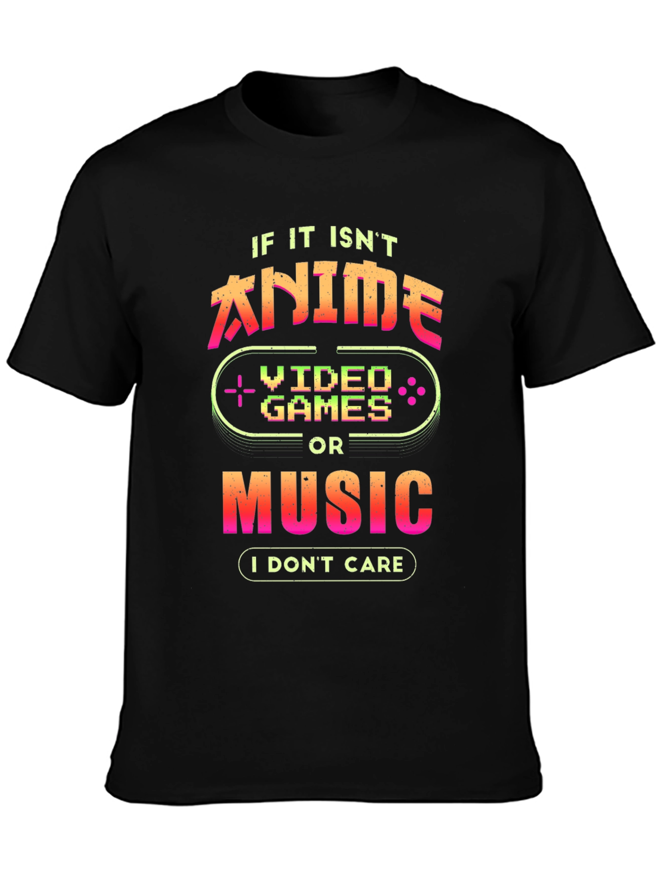 Anime Music Video Games T-Shirt