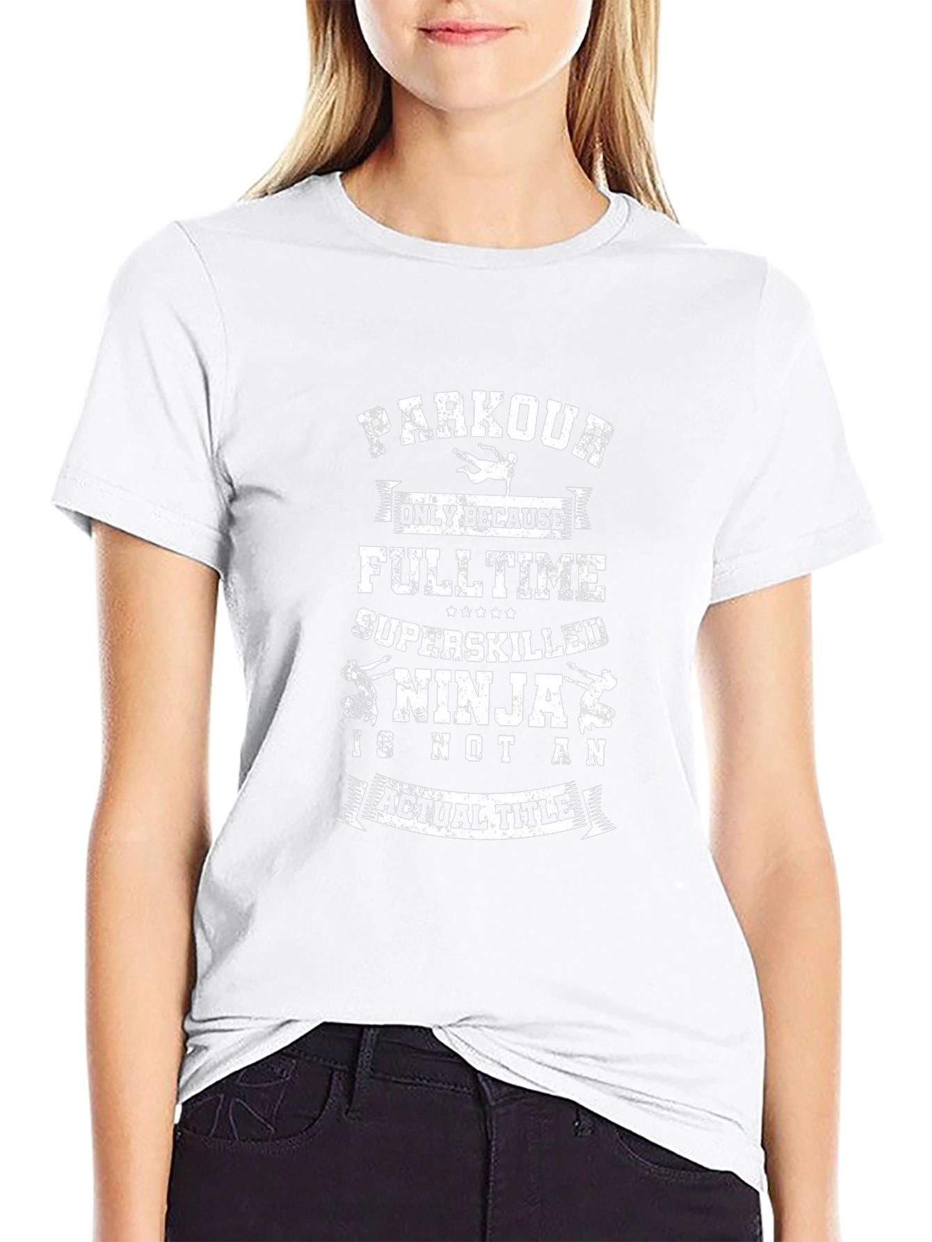 Parkour Ninja T-Shirt - Funny Stunt Performer Tee
