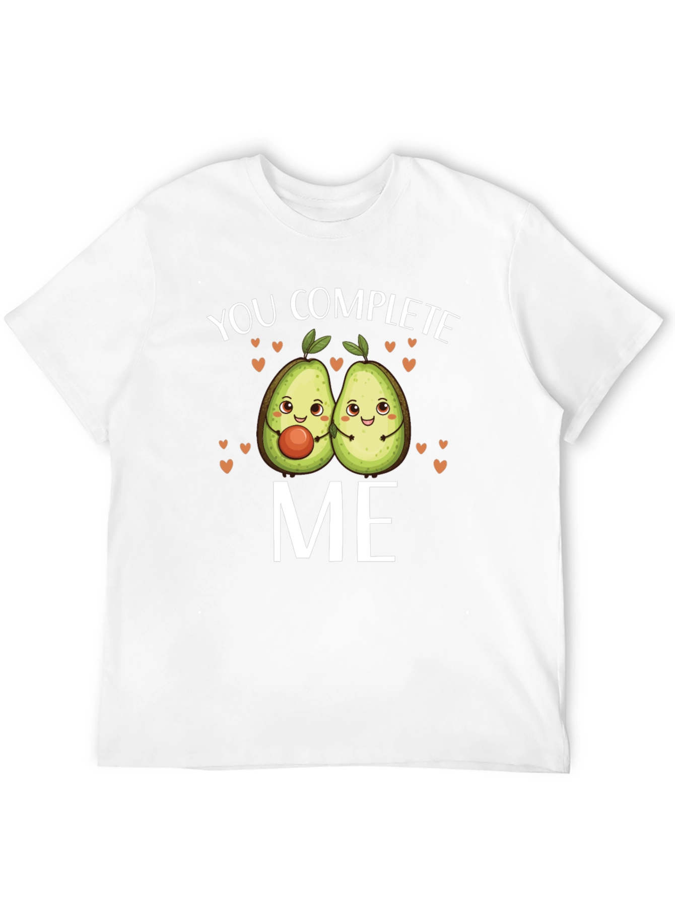 You Complete Me Avocado Graphic T-Shirt
