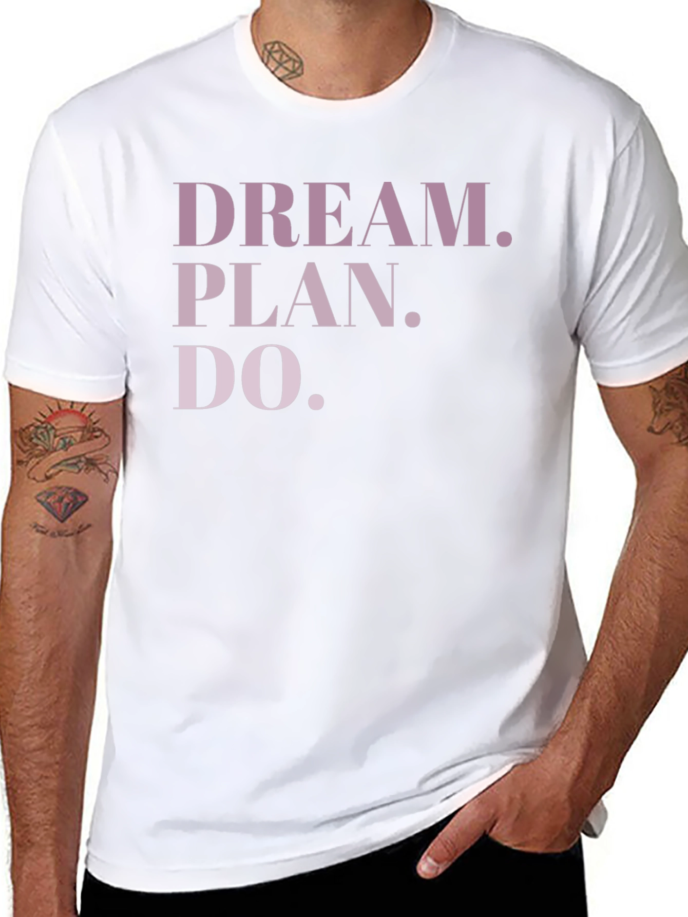 Dream Plan Do Graphic Tee - Motivational T-Shirt