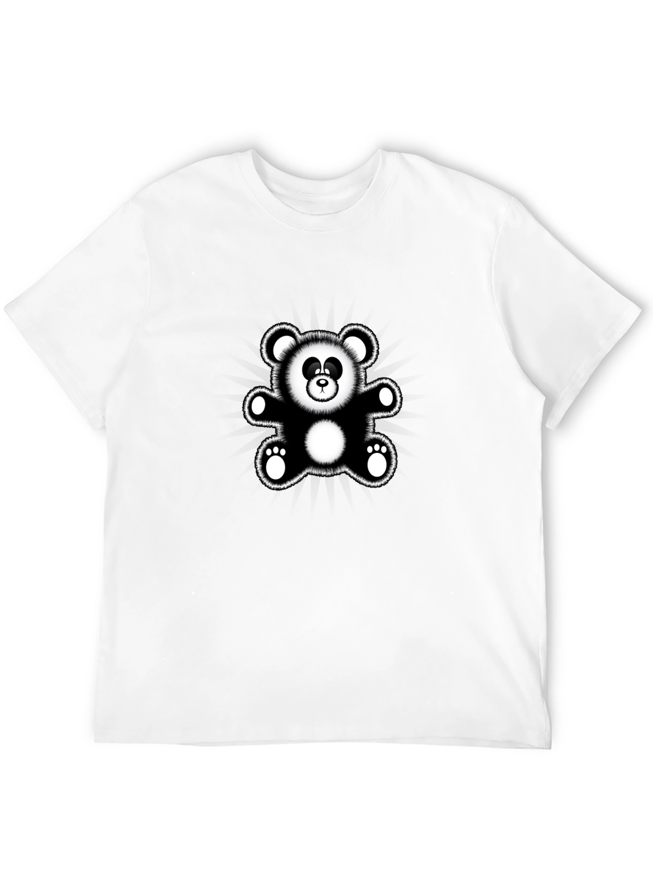 Black Bear Graphic Tee - Soft Cotton Blend