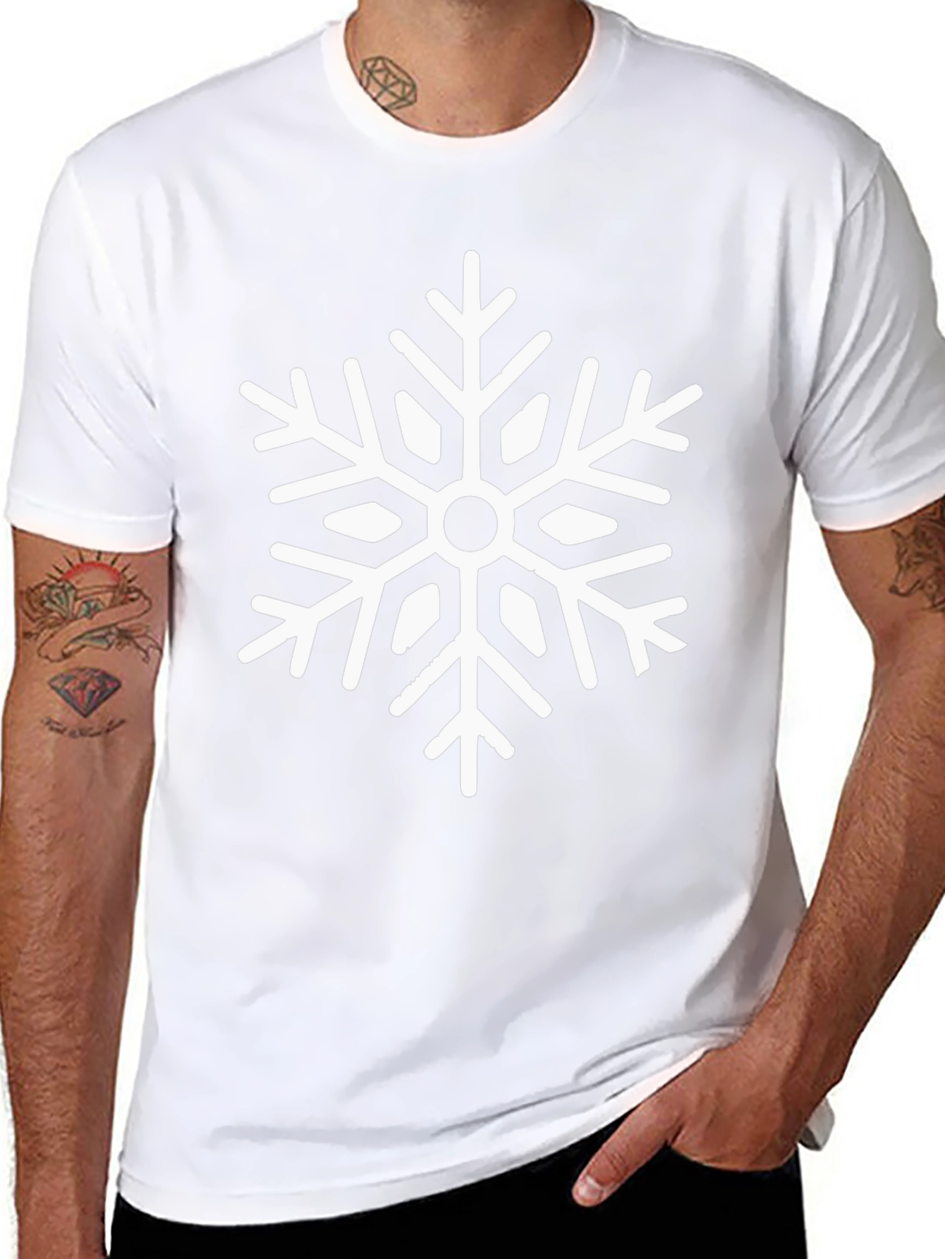 Snowflake Graphic Tee - Holiday Season Ready!