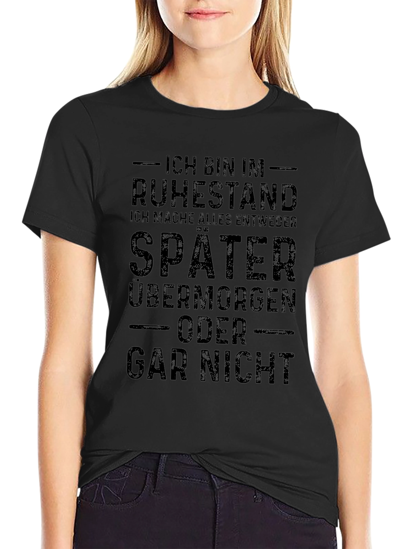 Ich Bin Im Ruhestand Mens T-Shirt