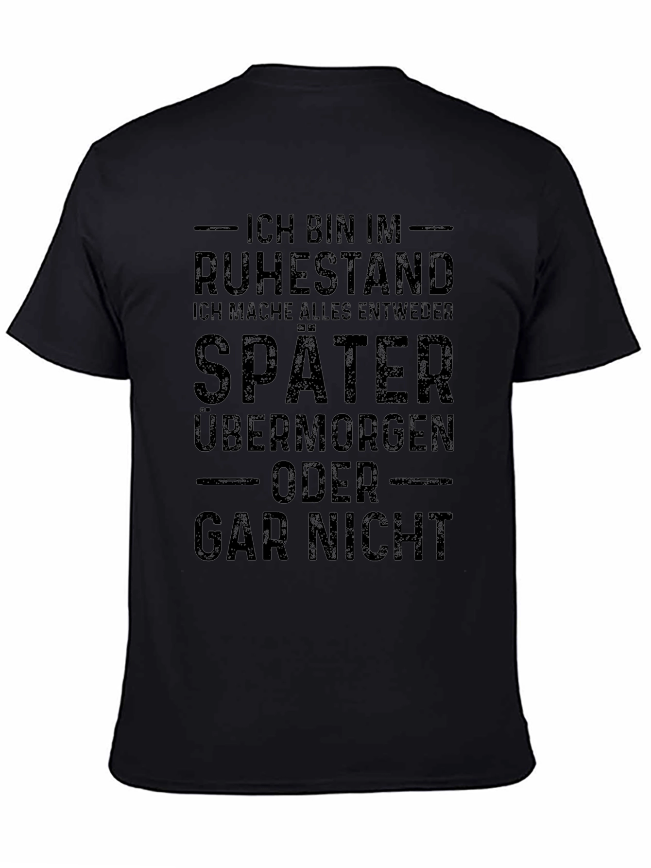 Ich Bin Im Ruhestand Mens T-Shirt