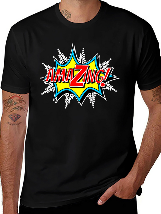Amazing Comic Style Graphic T-Shirt