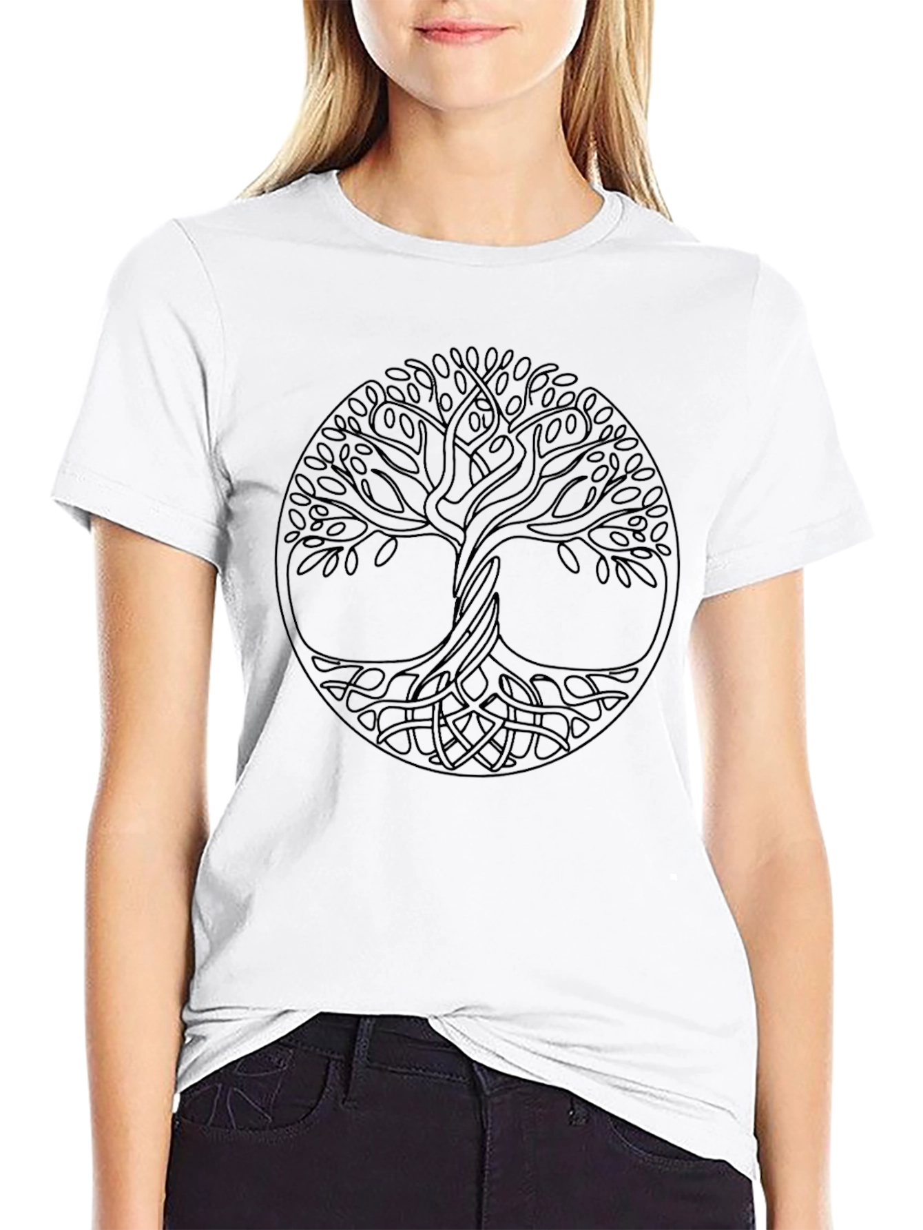 Tree of Life Graphic Tee - Black