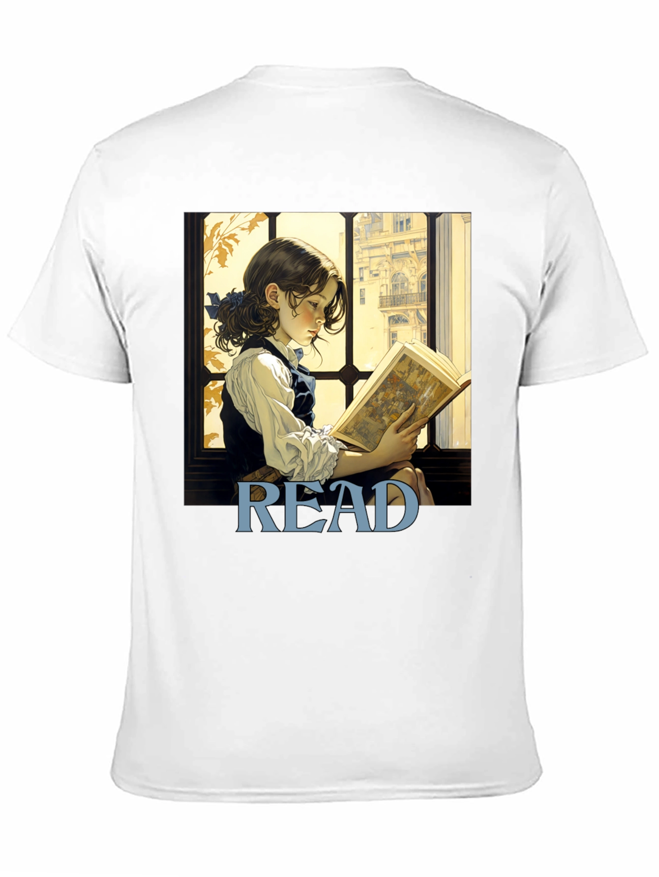 Read Bookworm T-Shirt: Artistic Literary Tee
