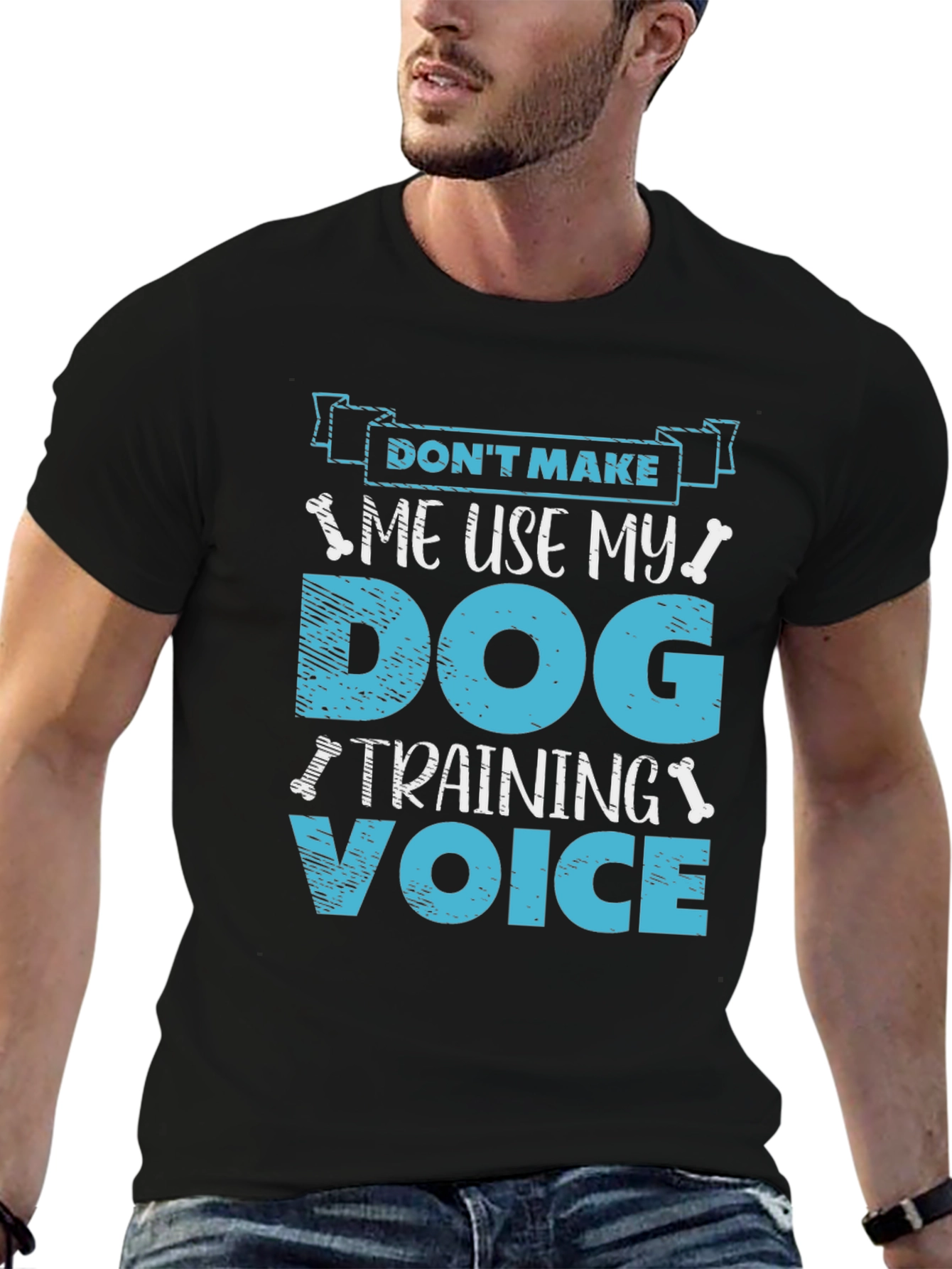 Dog Training Voice T-Shirt - Funny Dog Lover Tee