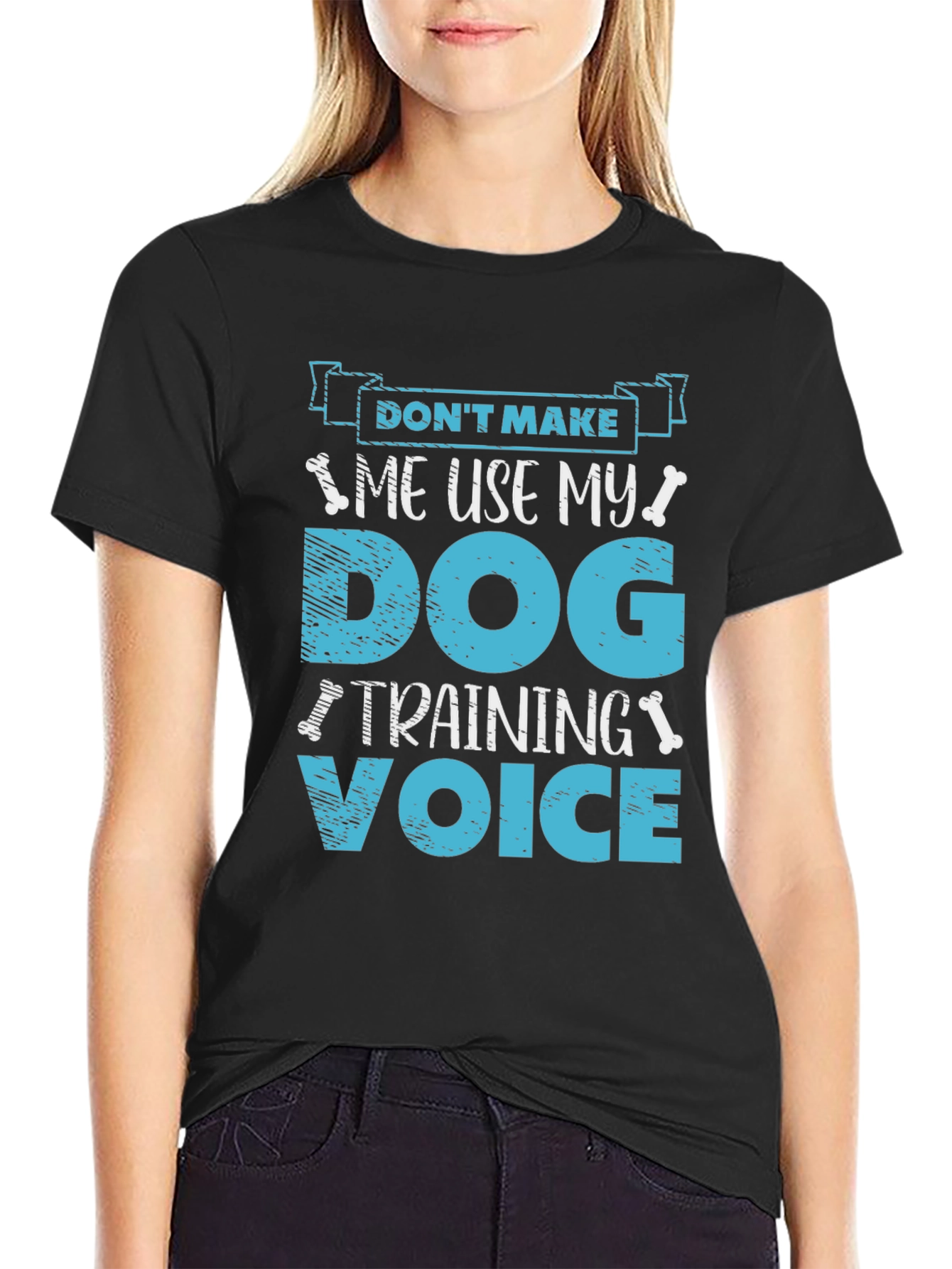 Dog Training Voice T-Shirt - Funny Dog Lover Tee