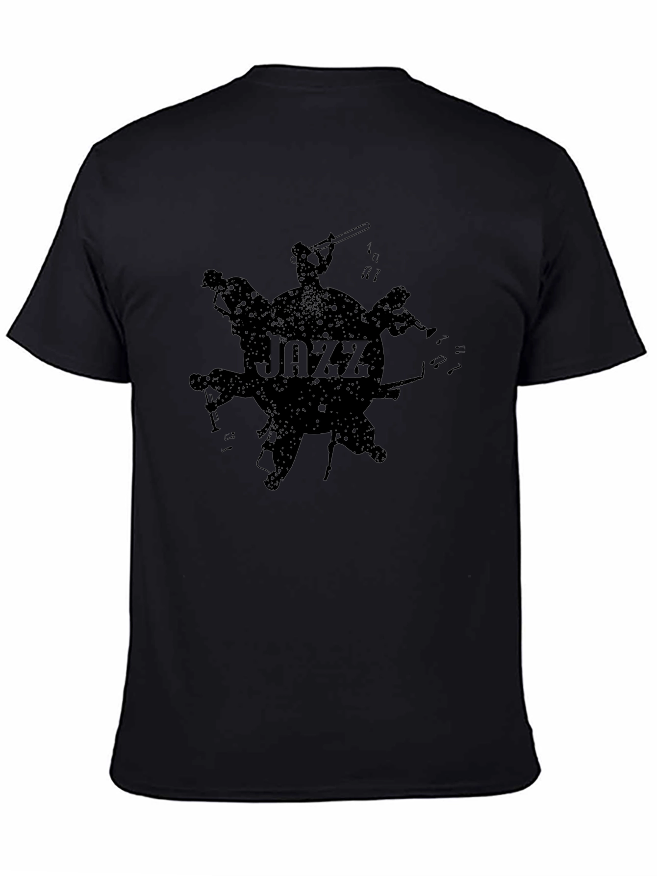 Jazz Band Graphic Print T-Shirt