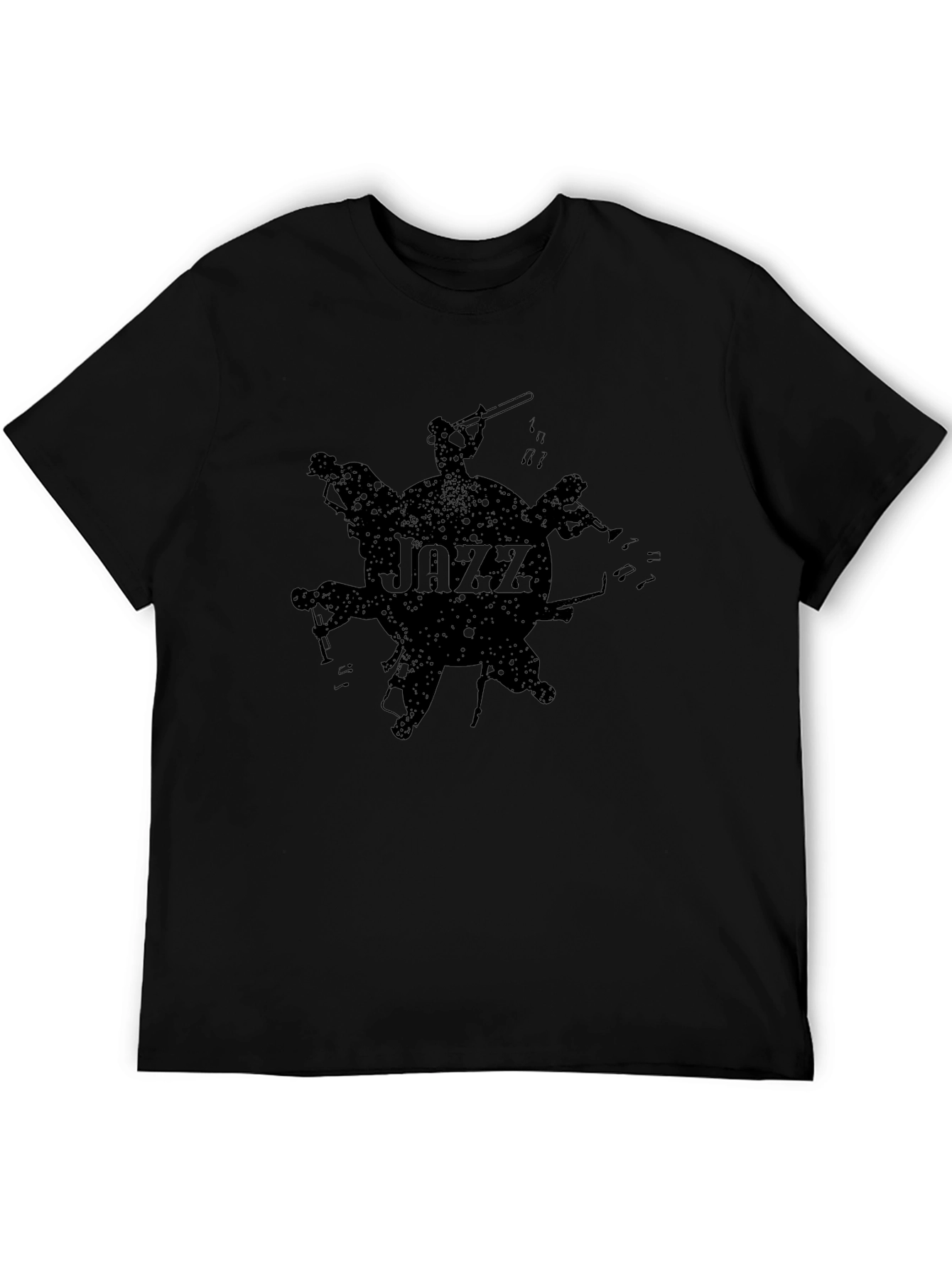 Jazz Band Graphic Print T-Shirt