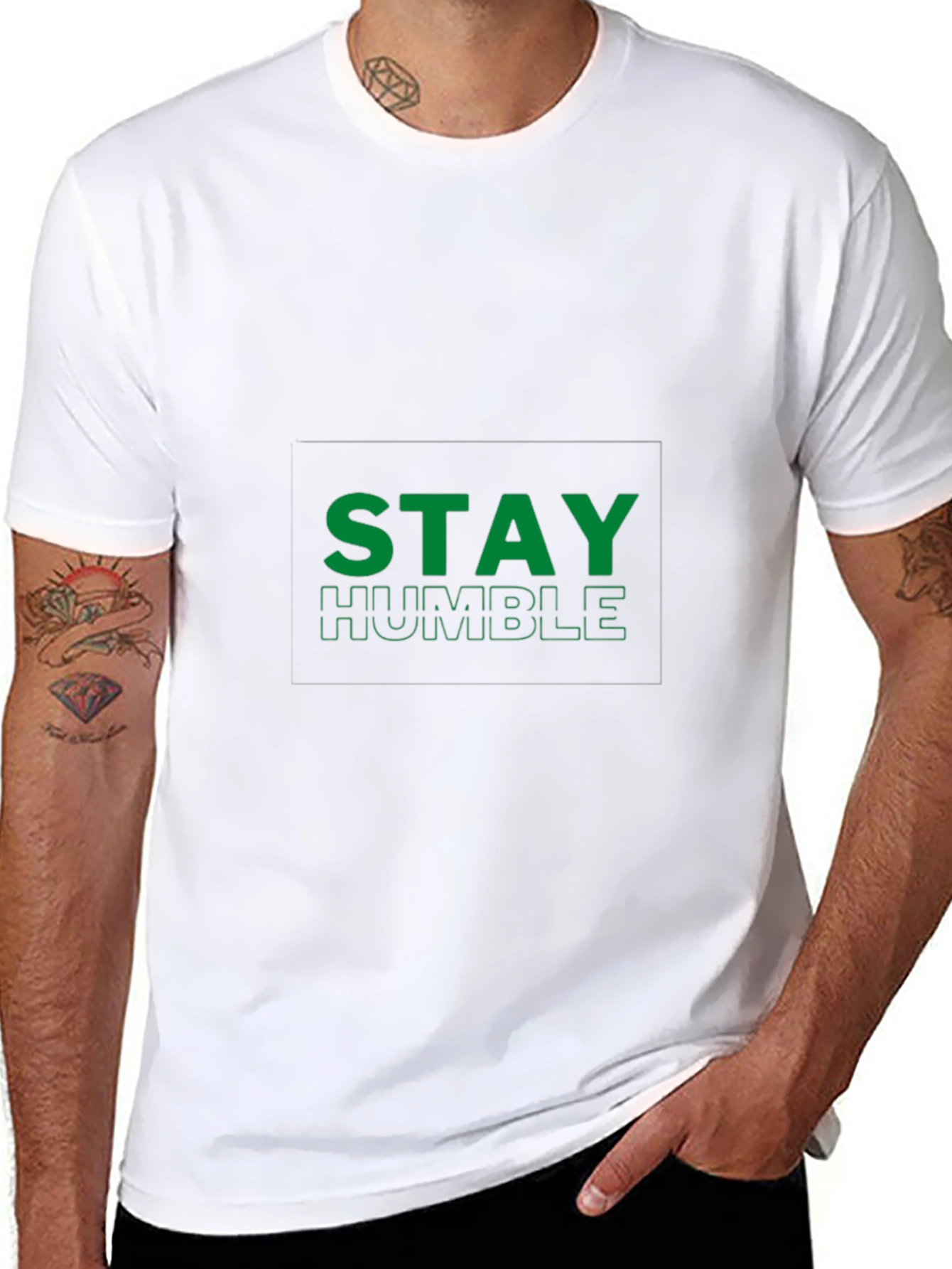 Stay Humble Black T-Shirt