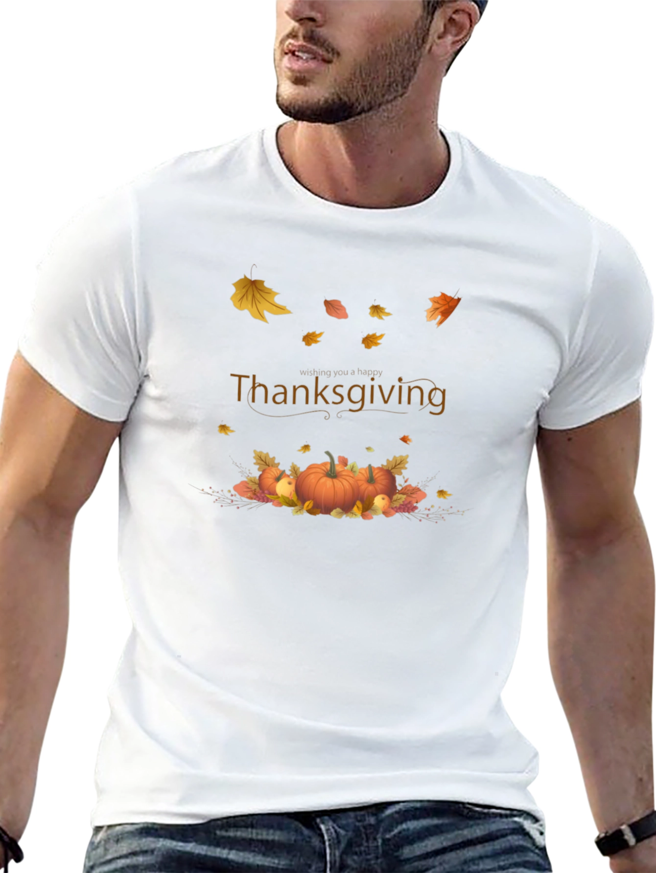 Thanksgiving T-Shirt - Autumn Harvest Graphic Tee