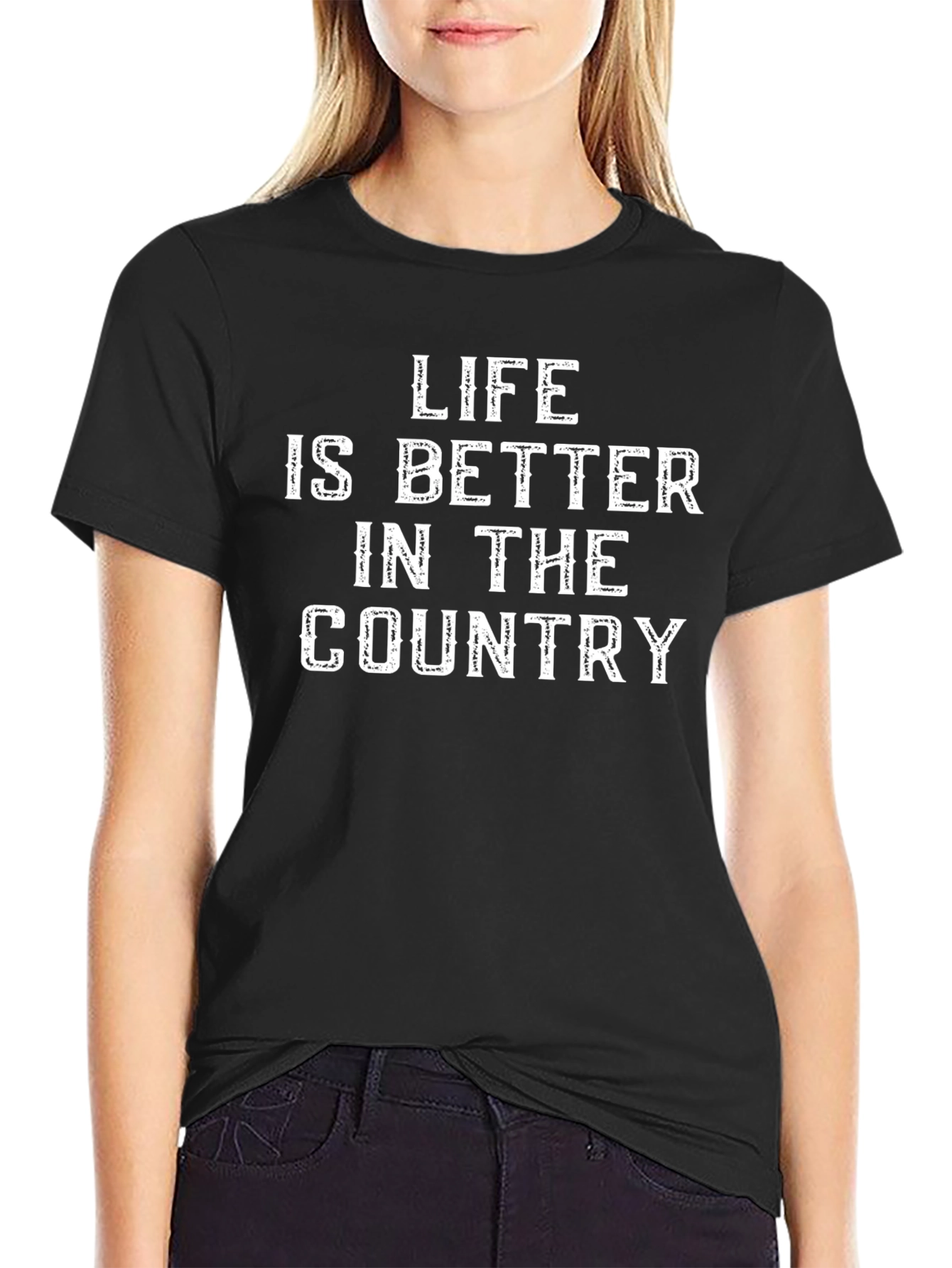 Life is Better in the Country Graphic T-Shirt