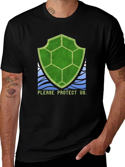 Protect Turtles Graphic T-Shirt
