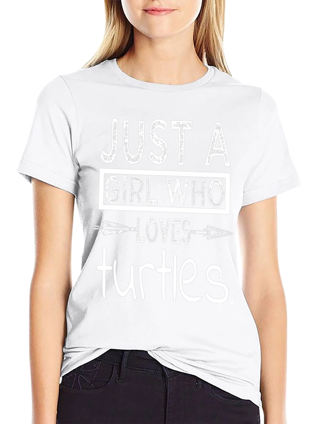Just a Girl Who Loves Turtles T-Shirt