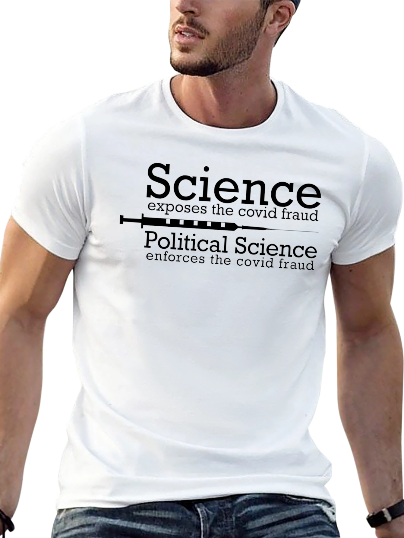 Science Exposes Covid Fraud T-Shirt