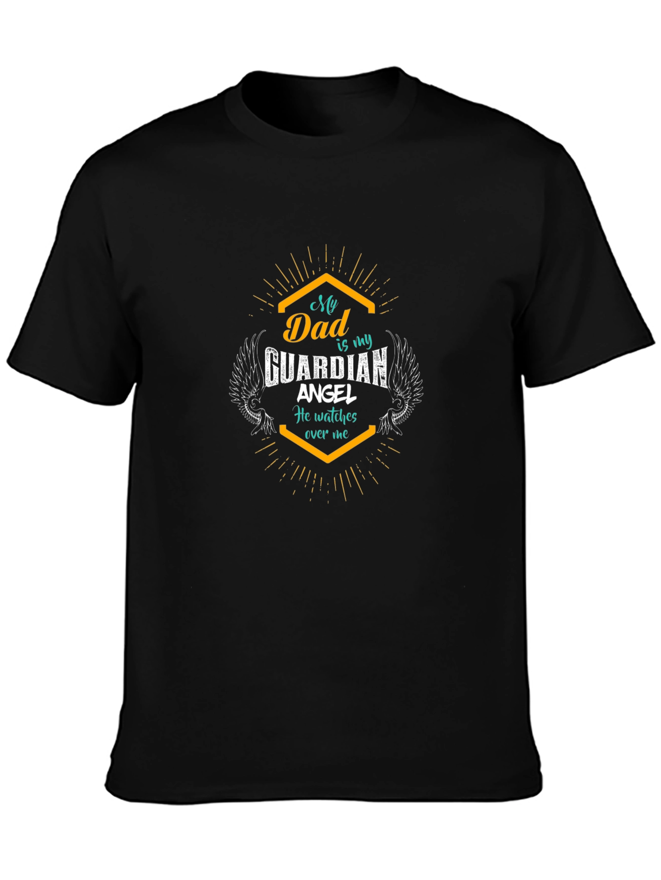 Dad Guardian Angel T-Shirt