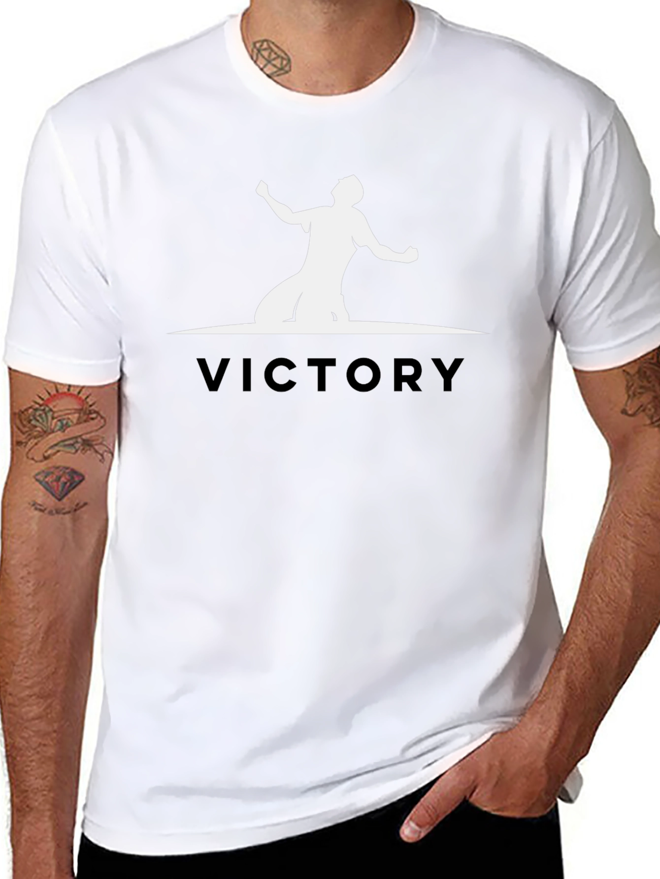 Victory Graphic Tee - Mens Black T-Shirt