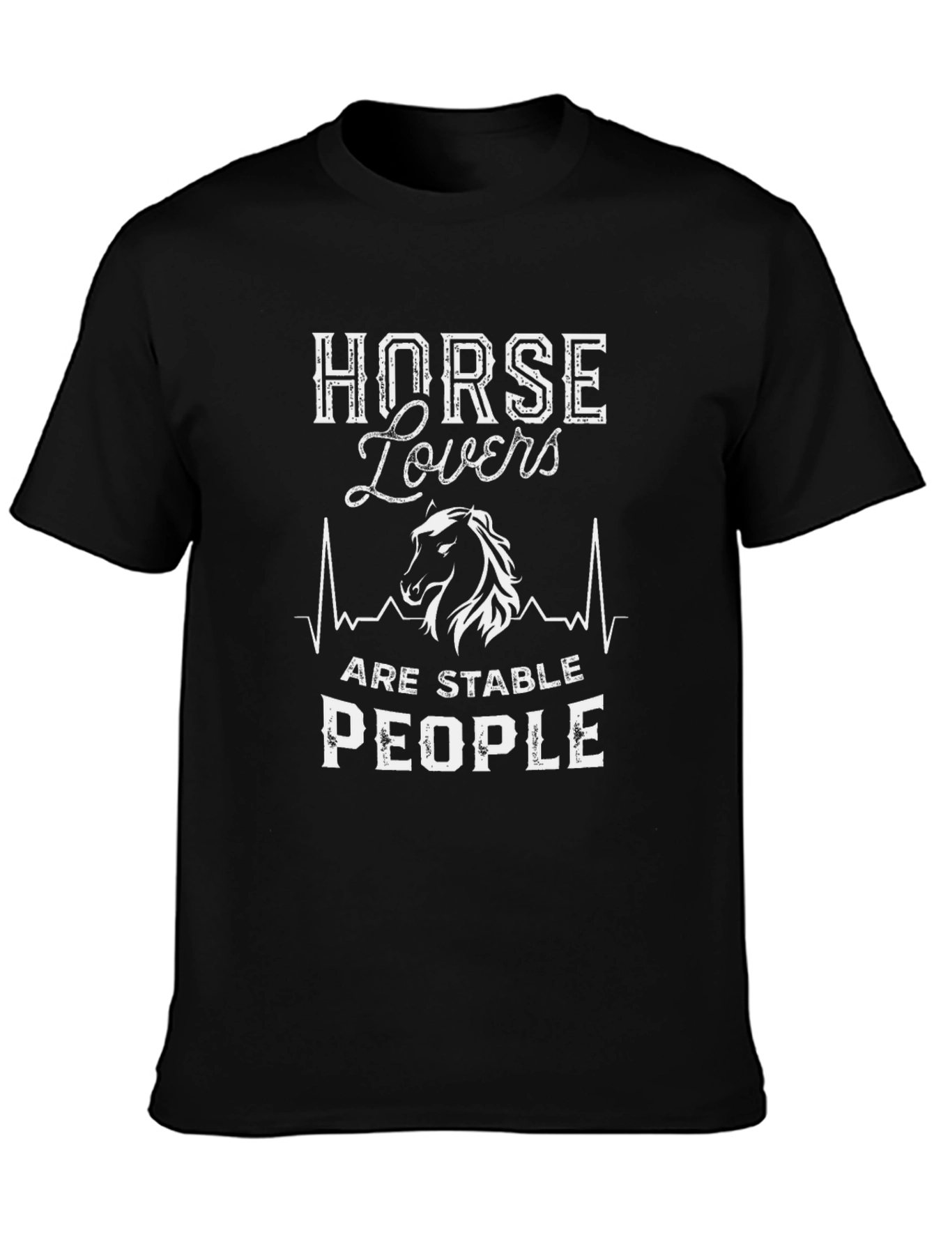 Horse Lovers T-Shirt - Stable People Tee