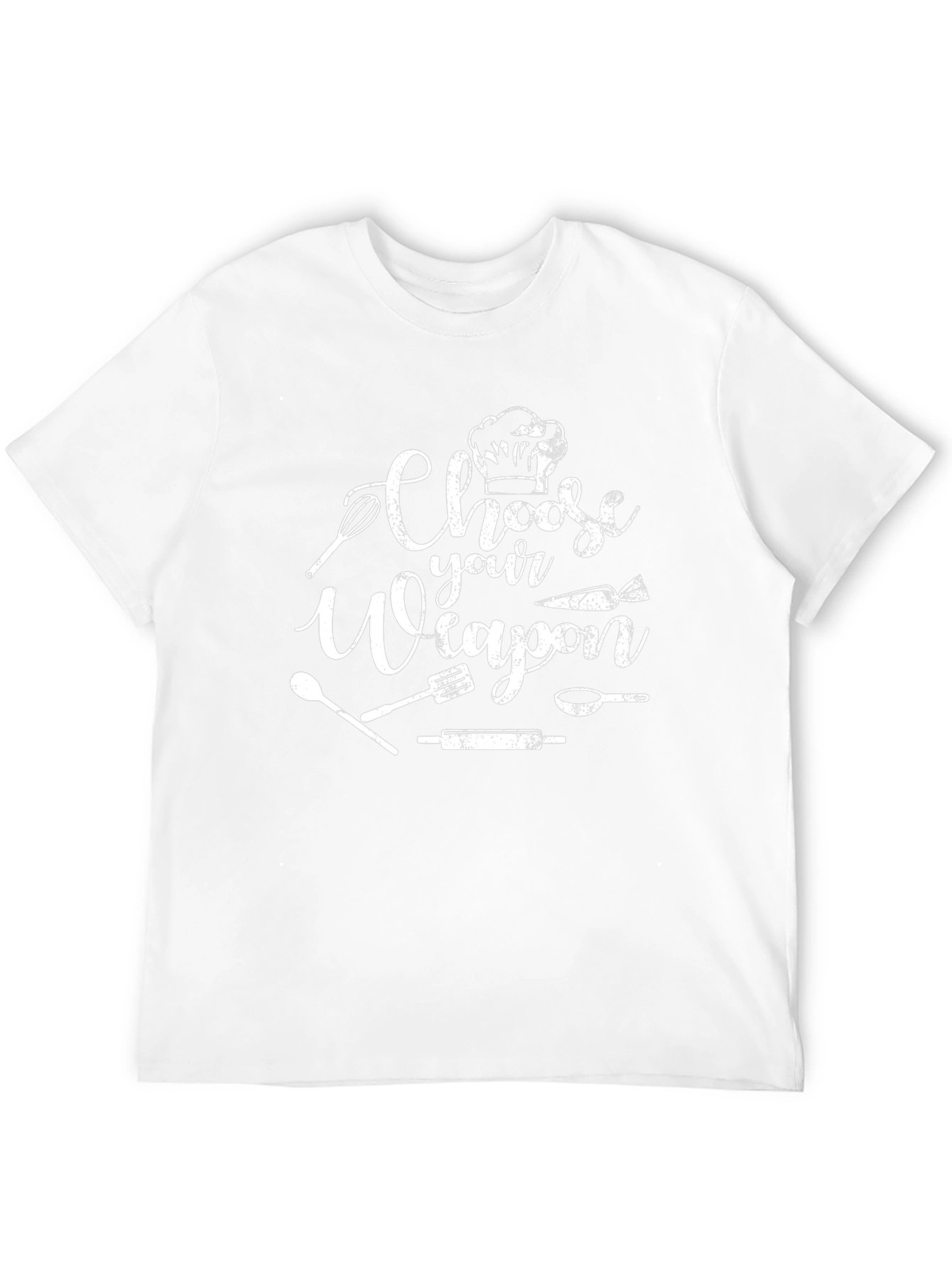 Choose Your Weapon Chef T-Shirt Culinary Apparel